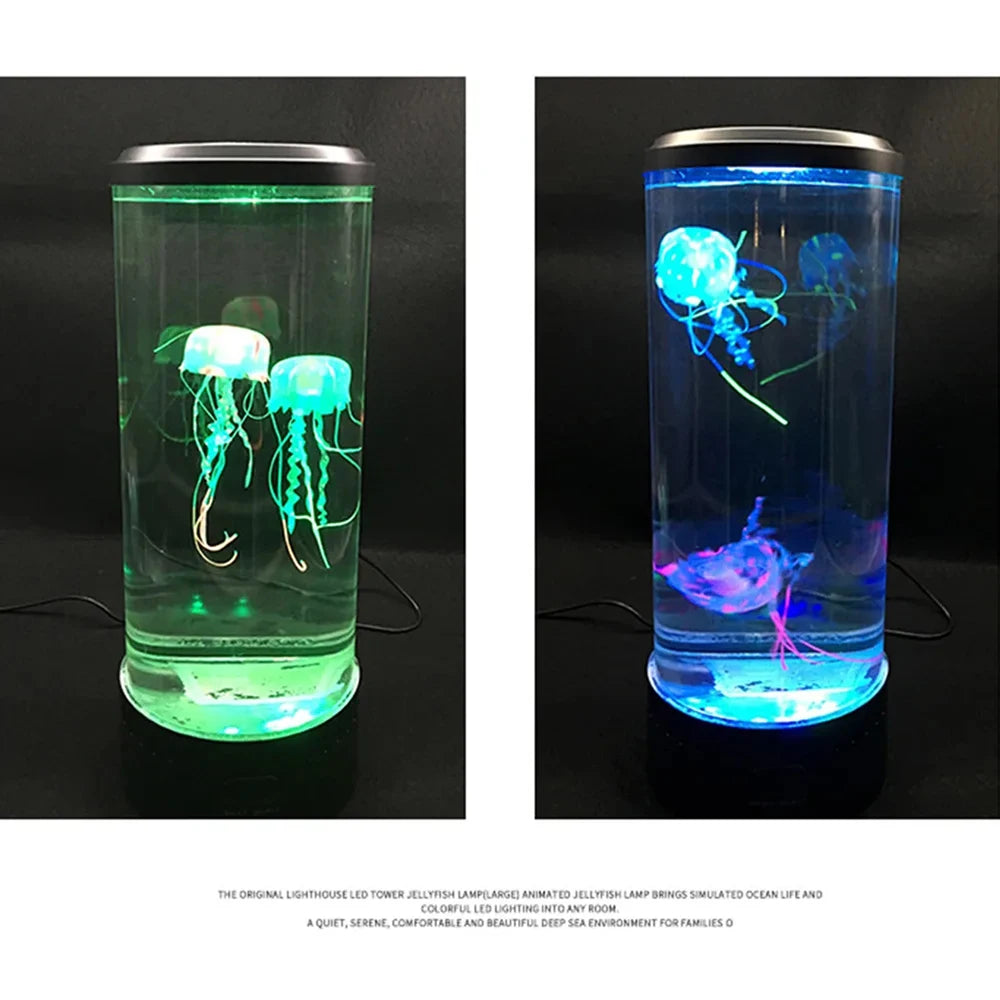 10" LED Color Changing Jellyfish Lamp with 6 Color Modes