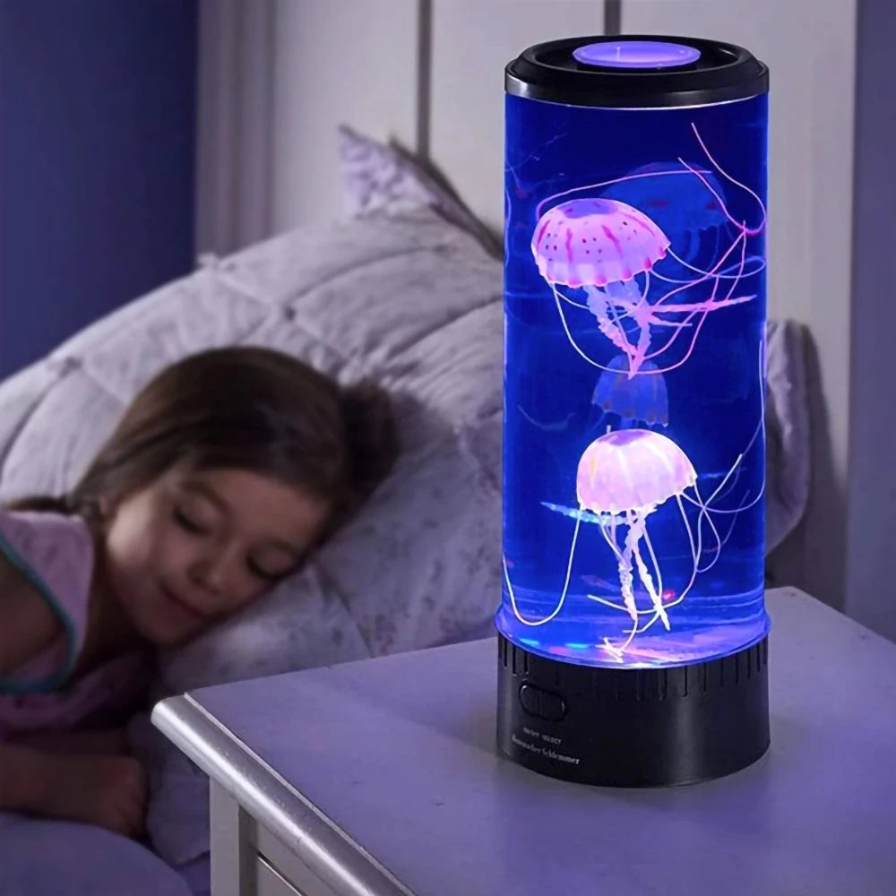 10" LED Color Changing Jellyfish Lamp with 6 Color Modes