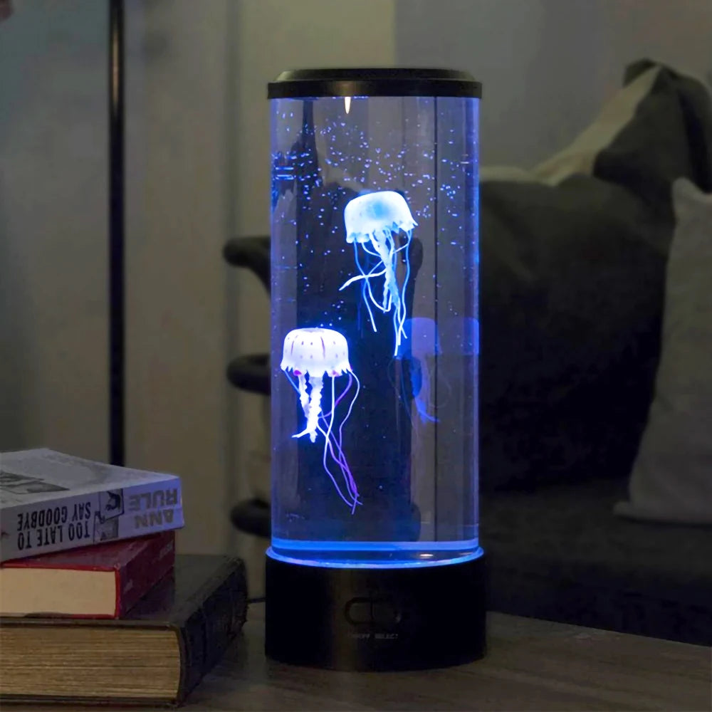 10" LED Color Changing Jellyfish Lamp with 6 Color Modes